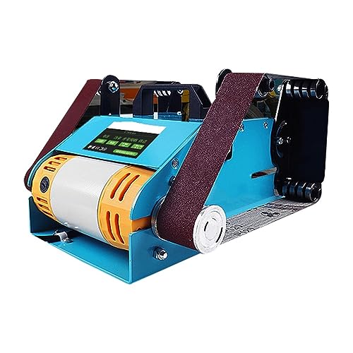 POOIQX 950W Bandschleifer Mini Elektrobandschleifer DIY Bandschleifpapiermaschine Multifunktionale Messerschärfer Schleifmaschine,Bequem Und Stabil von POOIQX