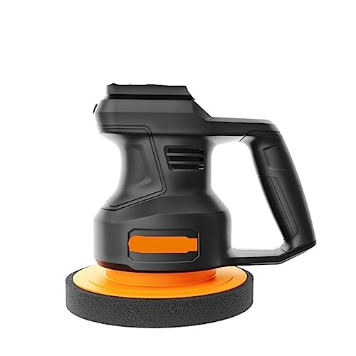 POOIQX Elektrische Auto-Poliermaschine DC Akku-Auto-Polierwachsmaschine ohne Batterie Universal,Bequem Und Stabil von POOIQX