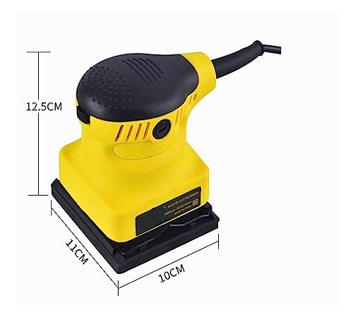 POOIQX Elektrische Schleifmaschine, Sandmühle for Holz, Metall, Wand, Polierarbeiten, Entrosten, Schleifpapier, Schleifmaschine,Bequem Und Stabil(240W 100 Sander) von POOIQX