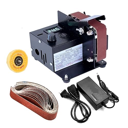 POOIQX Mini Elektrische Band Sander DIY Polieren Schleifen Maschine Cutter Kanten Spitzer Multifunktionale Mühle Mit Gürtel,Bequem Und Stabil(795-1) von POOIQX