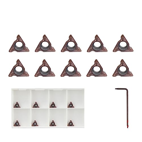 POOIQX Pneumatische Anfaspistole, Anfaswerkzeug, Luft-Mini-Schleifmaschine, Entgraten, Anfasen, Trimmmaschine for Metallreparatur, 30000 U/min,Bequem Und Stabil(10pcs R Heads) von POOIQX