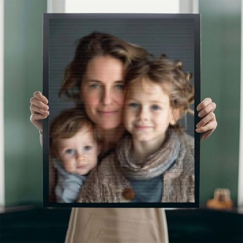 5D Diamond Painting Eigenes Bild Foto, DIY Leinwand Personalisiert Foto Diamant Malerei, Custom Eigenes Foto Diamant Painting Bilder, Innendekoration Fotogeschenke Personalisiert Decor 100x200cm A-38 von POOJNNPP