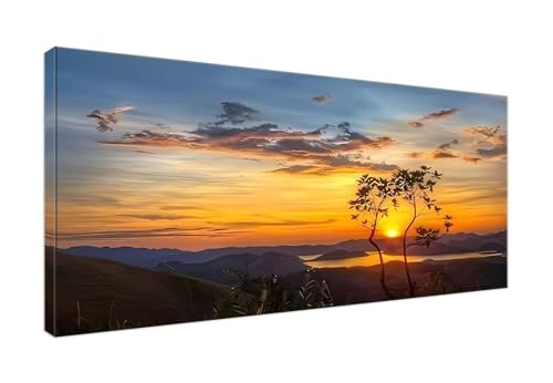 Diamond Painting Ewachsene Groß 30x60cm, DIY 5D Diamant Painting Bilder Art Bastelset Sonnenuntergang Diamond Painting Kinder Anfänger Voll Stickerei Set, für Home Wand Dekor, Madchen Geschenke J-281 von POOJNNPP