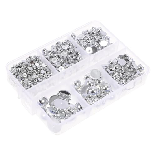 POPETPOP 1 Schachtel Simulierte Halbperlen mit Flacher Rückseite DIY Schmuckbastelset Nail Art Charms Halbrunde Perlen für Nageldesign Kleidung Schuhe Handyhüllen und Bastelprojekte POPETPOP 1 Schachtel Simulierte Halbperlen mit Flacher Rückseite DIY Schmuckbastelset Nail Art Charms Halbrunde Perlen für Nageldesign Kleidung Schuhe Handyhüllen und Bastelprojekte von POPETPOP