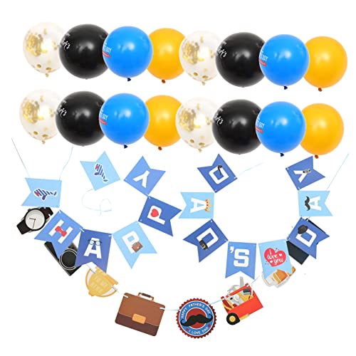 POPETPOP 1 Set Festliche Dekoration Zum Aufhängen Von Vatertagsbannern Vatertagsballons Vatertagszubehör Partydekorationen LED Vatertagswimpel Vatertagsparty Dekorationsemulsion POPETPOP 1 Set Festliche Dekoration Zum Aufhängen Von Vatertagsbannern Vatertagsballons Vatertagszubehör Partydekorationen LED Vatertagswimpel Vatertagsparty Dekorationsemulsion von POPETPOP