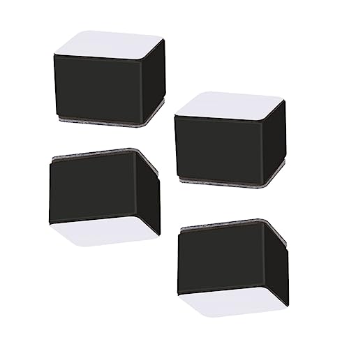 POPETPOP 4 Stück Erhöhungspads Aufsätze Für Tischbeine Betterhöhungen Couch Filzpolster Für Möbel Möbelbein -Riser Hoch Groß Schwer Unterlage Extender Black Kohlenstoffstahl POPETPOP 4 Stück Erhöhungspads Aufsätze Für Tischbeine Betterhöhungen Couch Filzpolster Für Möbel Möbelbein -Riser Hoch Groß Schwer Unterlage Extender Black Kohlenstoffstahl von POPETPOP