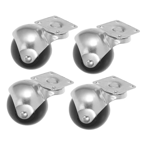 POPETPOP 4 Stück Sofarollen Fassungen für Büroporien Räder für Wagen Rollen für Möbelbeine Universelle bewegliche Räder Rollen für Stühle Räder für Möbel Eisen Silver POPETPOP 4 Stück Sofarollen Fassungen für Büroporien Räder für Wagen Rollen für Möbelbeine Universelle bewegliche Räder Rollen für Stühle Räder für Möbel Eisen Silver von POPETPOP