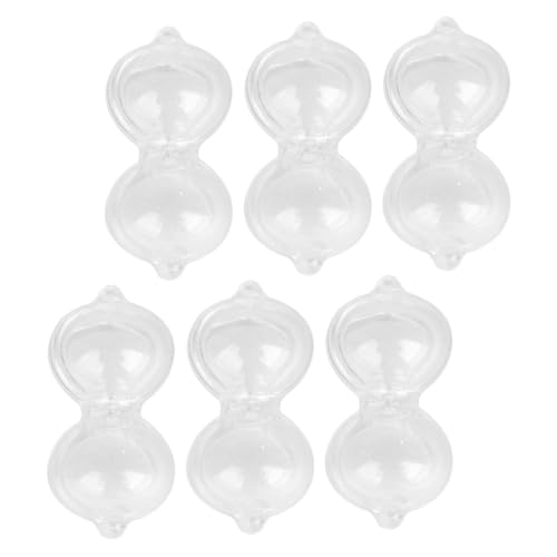 POPETPOP 6 Stück Mini -sandglas Timer Für Den Unterricht Zeitschaltuhr Für Kreative Sandglas Süßer Küchentimer Cartoon-timer Süße Küchentimer Alte Sanduhr Sanduhr- Plastik Weiß POPETPOP 6 Stück Mini -sandglas Timer Für Den Unterricht Zeitschaltuhr Für Kreative Sandglas Süßer Küchentimer Cartoon-timer Süße Küchentimer Alte Sanduhr Sanduhr- Plastik Weiß von POPETPOP