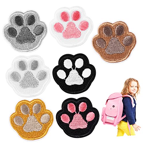 POPETPOP 7Stücke Hundepfoten Patches Selbstklebende Bügelfähige Applikationen für Jeans Kleidung Hüte und Taschen Dekorative Flecken für DIY Projekte POPETPOP 7Stücke Hundepfoten Patches Selbstklebende Bügelfähige Applikationen für Jeans Kleidung Hüte und Taschen Dekorative Flecken für DIY Projekte von POPETPOP