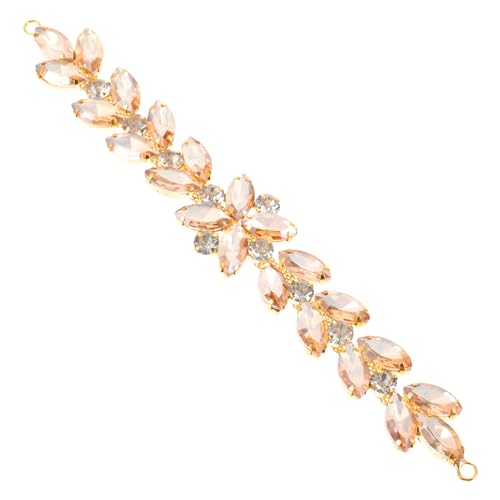 POPETPOP Braut Strass Applikation Gürtel Dekoration DIY Hochzeit Kleid Patches Glitzernde Brosche für Brautkleider Schuhe und Accessoires Hochwertige Verarbeitung POPETPOP Braut Strass Applikation Gürtel Dekoration DIY Hochzeit Kleid Patches Glitzernde Brosche für Brautkleider Schuhe und Accessoires Hochwertige Verarbeitung von POPETPOP