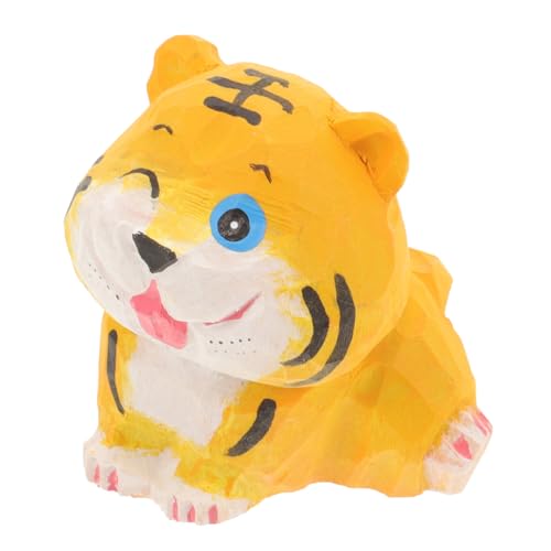 POPETPOP Tiger- Tigerverzierung Desktop-tigerfiguren Tiger Figur Holzfiguren Hausskulptur Holzhandwerk Gartenskulpturen Holztiger Tiger-Statue Tigermodell Hölzern POPETPOP Tiger- Tigerverzierung Desktop-tigerfiguren Tiger Figur Holzfiguren Hausskulptur Holzhandwerk Gartenskulpturen Holztiger Tiger-Statue Tigermodell Hölzern von POPETPOP