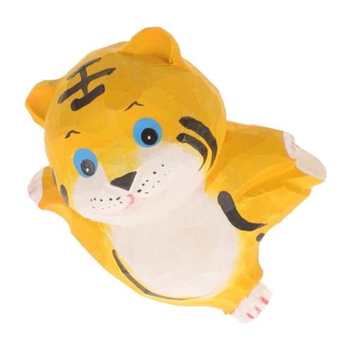 POPETPOP Tigerfiguren als Heimdekoration Gartenskulpturen Holzfiguren Desktop-Tierstatue Schreibtisch-Tier-Statue holzhandwerk Tigerskulptur aus Holz Holztiger hölzern POPETPOP Tigerfiguren als Heimdekoration Gartenskulpturen Holzfiguren Desktop-Tierstatue Schreibtisch-Tier-Statue holzhandwerk Tigerskulptur aus Holz Holztiger hölzern von POPETPOP