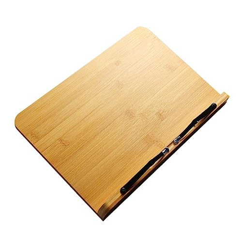 POPETPOP Verstellbarer Klappbarer Buchhalter aus Hochwertigem Holz Multifunktionaler Leseständer und Laptophalter Leichter Tragbarer Zeichentisch für Studenten Stabiler Desktop Organizer POPETPOP Verstellbarer Klappbarer Buchhalter aus Hochwertigem Holz Multifunktionaler Leseständer und Laptophalter Leichter Tragbarer Zeichentisch für Studenten Stabiler Desktop Organizer von POPETPOP