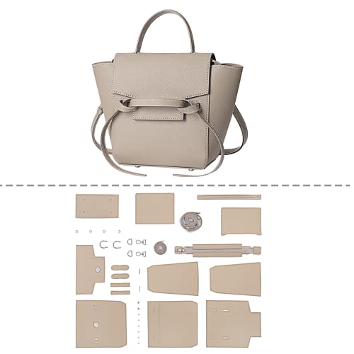 POPSEWING DIY-Ledertaschen-Set, Designer-Gürteltasche für Damen, DIY-Tasche für Erwachsene, DIY-Ledertaschen-Set mit Nähtaschen-Set, inspirierte Tasche für Mädchen, personalisierte Geschenke (DIY-Kit) von POPSEWING