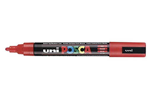 UNI-BALL POSCA PC-5 M Marker - Rot - Single Pen von POSCA