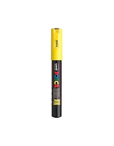 Uni-Ball Posca Marker Pen pc-1 m – Gelb – Pack von 3 Stifte von POSCA