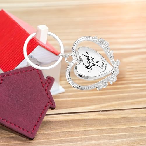 POYHKFD 36 x herzförmiger drehbarer Hochzeits-Schlüsselanhänger, Hochzeitsgeschenk, drehbarer Schlüsselanhänger aus Metall mit Feierkarten für Hochzeit, Babydusche (Nr. 2) von POYHKFD