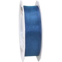 PRÄSENT Geschenkband Four Seasons seidenmatt royalblau 25,0 mm x 25,0 m von PRÄSENT