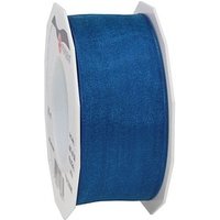 PRÄSENT Geschenkband Four Seasons seidenmatt royalblau 40,0 mm x 25,0 m von PRÄSENT