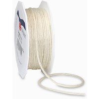 PRÄSENT Kordel Jute matt weiss 2,0 mm x 25,0 m von PRÄSENT