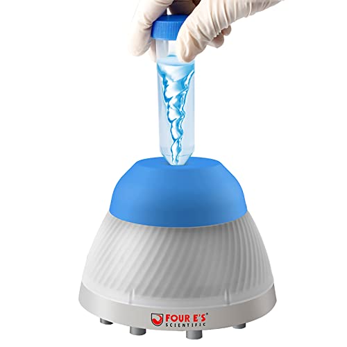 PRECIPETTE Vortex Mixer Schüttler 5000rpm Paint Shaker Mischer 5000UpM Farbschüttler Farbmixer für Acrylfarben Citadelfarben Nagellacke Wimpernkleber Blau von PRECIPETTE