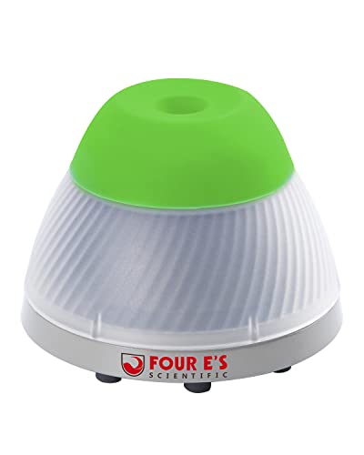 PRECIPETTE 5000rpm Mini Vortex Mixer Schüttler Paint Shaker Mischer 5000UpM Farbschüttler Farbmixer für Acrylfarben Citadelfarben Nagellacke Wimpernkleber Grün von PRECIPETTE