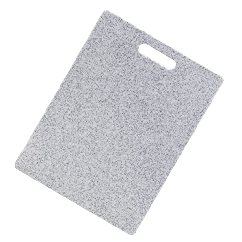 1Stk Schneidbrett Mattenbrett Schneidebrett aus Marmor Bretter Die Planke cutting boards kochgeschirr pizzaplatte brotbrett küche schneidebrett tragbares Schneidebrett Plastik Grey PRETYZOOM von PRETYZOOM