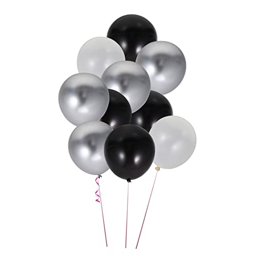 PRETYZOOM 1 Satz 50St Konfetti-Pailletten-Luftballons Folienballons Konfetti-Ballon aufblasbar aufblastier decor hochzeitsdeko langlebige dekorative Ballons für Partys Latexballons Emulsion von PRETYZOOM