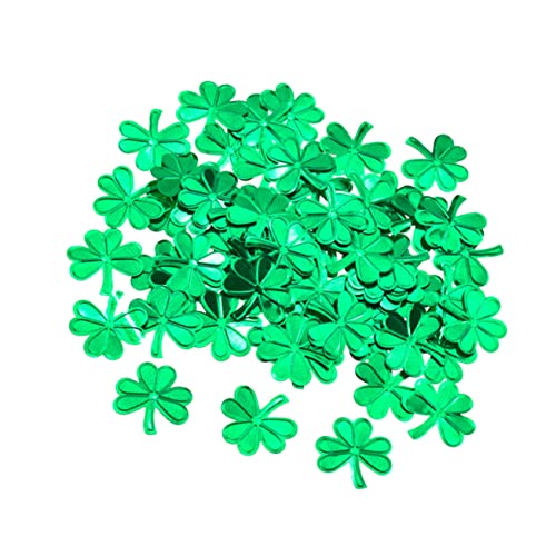 PRETYZOOM 60g St. Shamrock Dekorationen Set Irish Glück Pailletten Konfetti Für Party Festival von PRETYZOOM