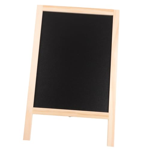 PRETYZOOM 1 Satz Tafel Doppelseitiges Zeichenbrett Magnetisches Zeichenbrett Für Kinder Whiteboards Für Studenten Kinder Stehen Staffelei Kreide-sandwichbrett Stehendes Whiteboard Hölzern von PRETYZOOM