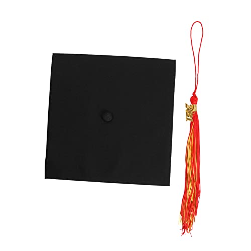 PRETYZOOM 2021 Graduierungshut Bachelor Cap Woven Fabric Tassel Partyhut für Abschlussgeschenke für Sie von PRETYZOOM