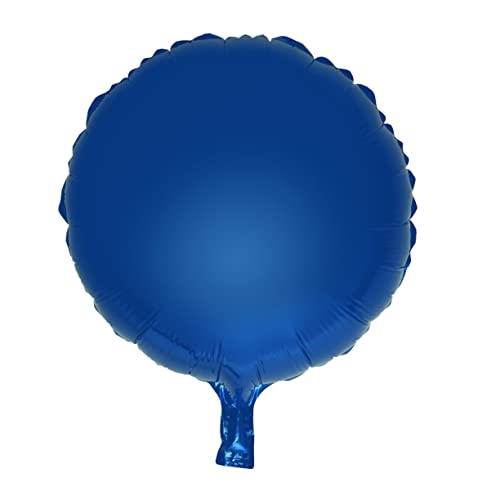 PRETYZOOM 10 Stück 18 Runder Heliumballon Party Folienballons Blue von PRETYZOOM