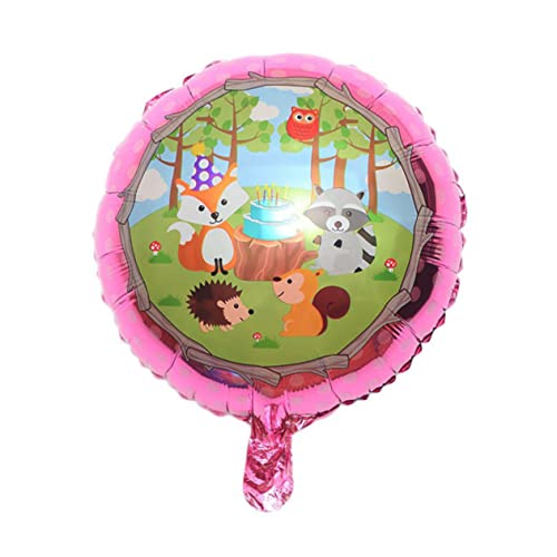 PRETYZOOM 10 Stück Aluminiumfolienballons Bezaubernde Tierdesigns Pastellfarben Perfekt Für Kindergeburtstage Hochzeiten Taufen Und Festliche Dekorationen Ideal Für Kreative von PRETYZOOM