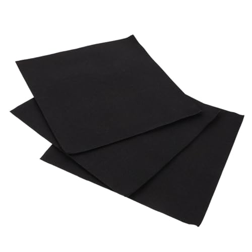 PRETYZOOM 100St Papierservietten Küchenpapier Platte Servietten aus Papier zerkleinerte Papierfetzen evengers event hochzeitsideen Abendessenservietten Servietten für Geburtstagsfeiern Black von PRETYZOOM