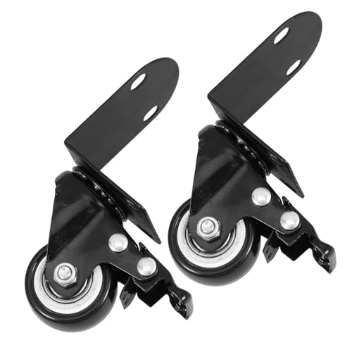 PRETYZOOM 2 Stück Trolley Koffer Rad Zubehör Lenkrollen Möbelrollen Bockrollen Kofferräder Ersatzrollen Für Möbelbeine Feststellrollen Polyurethan Gummi Schwarz PRETYZOOM 2 Stück Trolley Koffer Rad Zubehör Lenkrollen Möbelrollen Bockrollen Kofferräder Ersatzrollen Für Möbelbeine Feststellrollen Polyurethan Gummi Schwarz von PRETYZOOM