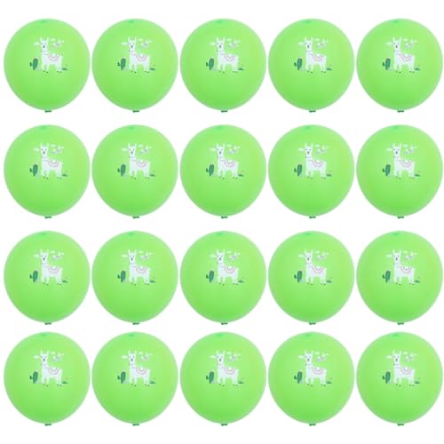 PRETYZOOM 20 Stück 12 Latexballons Zubehör Für Partydekoration Green von PRETYZOOM