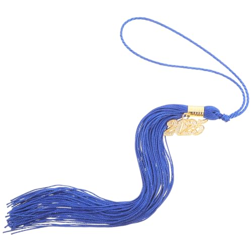 PRETYZOOM 2025 Abschluss Tassel 2025 Abschlusskappe Tassel 2025 Grad Tassel Mit 2025 Jahr Gold Charms Abschlussfeier Dekoration von PRETYZOOM