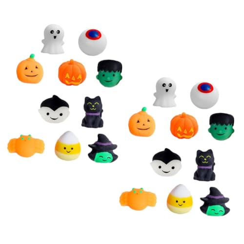 PRETYZOOM 20st Halloween-kneifen Fidgets Für Das Klassenzimmer Tragbares Dehnbares Dehnbares Zappelspielzeug Lustiges Halloween- Partygeschenke Druckspielzeug von PRETYZOOM