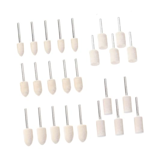 PRETYZOOM 30 Stücke Polieren Kopf Set Grinder Polieren Zubehör Räder Wolle Schmuck Schleifen Maschine Polieren Rad PRETYZOOM 30 Stücke Polieren Kopf Set Grinder Polieren Zubehör Räder Wolle Schmuck Schleifen Maschine Polieren Rad von PRETYZOOM