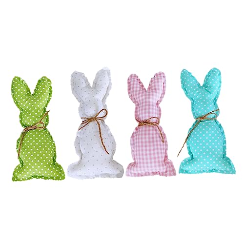 PRETYZOOM 4 Stück Kaninchen-Verzierung büro Dekoration Office Decoration ostegeschenke Partyzubehör Cute Decoration Easter Presents Osterparty-Kaninchen dekorativer Hase aus Stoff Baumwolle PRETYZOOM 4 Stück Kaninchen-Verzierung büro Dekoration Office Decoration ostegeschenke Partyzubehör Cute Decoration Easter Presents Osterparty-Kaninchen dekorativer Hase aus Stoff Baumwolle von PRETYZOOM
