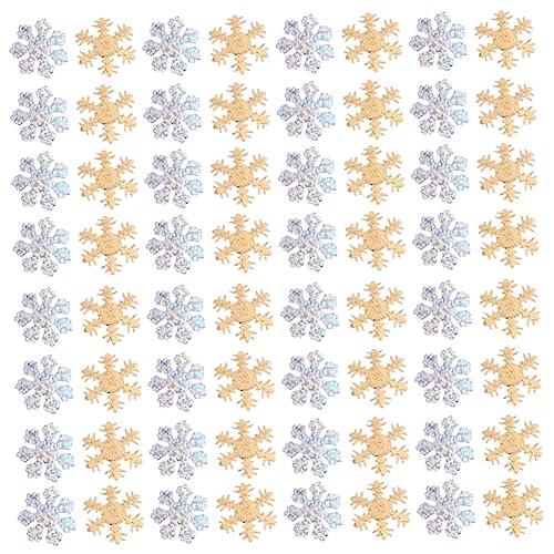 PRETYZOOM 400pcs Schneeflocke Konfetti Weihnachten Ornamente Für Dekorationen Weihnachten Baum Party Ornamente Von Schneeflocke Licht von PRETYZOOM