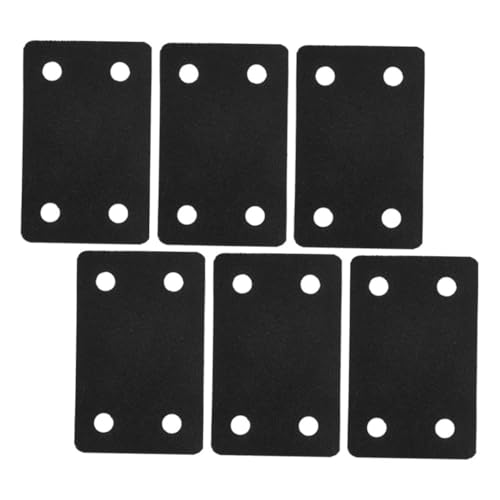 PRETYZOOM 6 Stück Anschlüsse aus Edelstahl Reparaturplatte Ersatz Form montieren Unterstützung für Metallhalterungen Möbel Flickplatte Möbelbeschläge Rostfreier Stahl Black PRETYZOOM 6 Stück Anschlüsse aus Edelstahl Reparaturplatte Ersatz Form montieren Unterstützung für Metallhalterungen Möbel Flickplatte Möbelbeschläge Rostfreier Stahl Black von PRETYZOOM