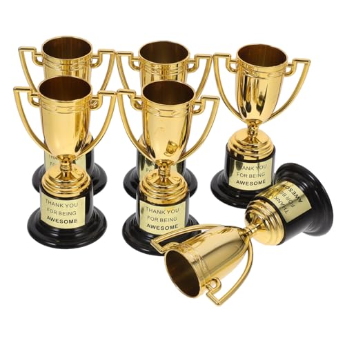 PRETYZOOM 6 Stück Trophäen Partydekorationen Kinderpreise Schulwettbewerbs Trophäen Partygeschenke Trophäen Auszeichnungen Und Trophäen Heimschul Wiederverwendbar von PRETYZOOM