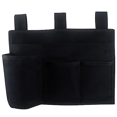 PRETYZOOM Aufbewahrungstasche am Bett Hängeschrank-Organizer Organizer für die Türrückseite organizer handtasche aufbewahrungstaschen Nachtbeutel zum Aufhängen Türtasche Polyester Black von PRETYZOOM