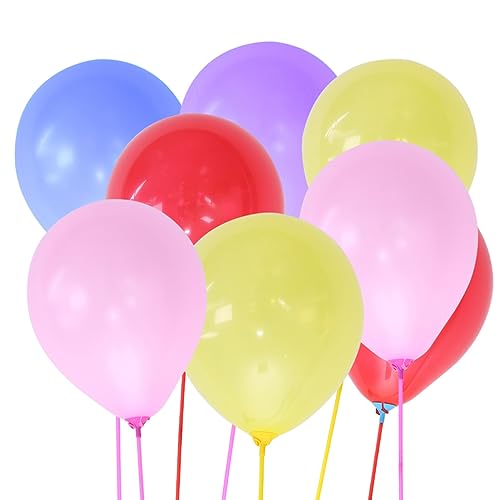 PRETYZOOM Latex Ballons Zufälligen Farben Für Hochzeiten Und Geburtstagsfeiern Dekorative Partyballons Aus Hochwertigem Naturlatex von PRETYZOOM