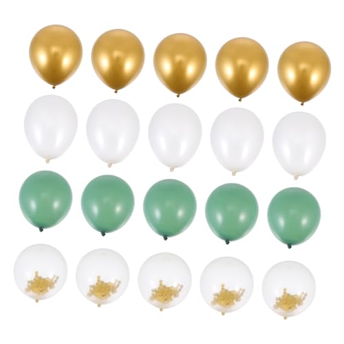 PRETYZOOM Metallic Latex Ballon Set Avocado Dekorative Luftballons Für Hochzeiten Geburtstagsfeiern Und Partys Perfekte Party Deko Ballons Für Jede Feier von PRETYZOOM