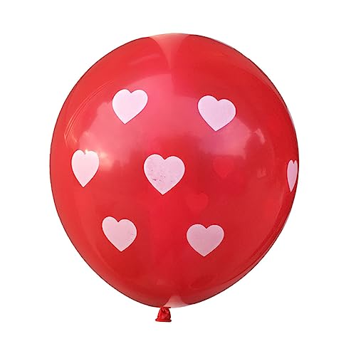 PRETYZOOM Pack Valentinstag Luftballons Herz Folienballons Vorschlagsballons Luftballons in Herzform Hochzeitsballons Valentinsballons von PRETYZOOM