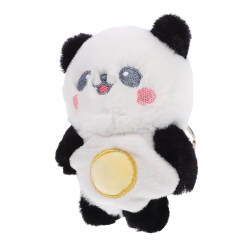 PRETYZOOM Panda-Anhänger Großer Panda-Schlüsselanhänger gefüllter Panda Panda-Zeug bag charm plushdoll keychain gefüllte Puppe Schlüsselanhänger Geldbörse Rucksack Handtaschenanhänger Plüsch von PRETYZOOM