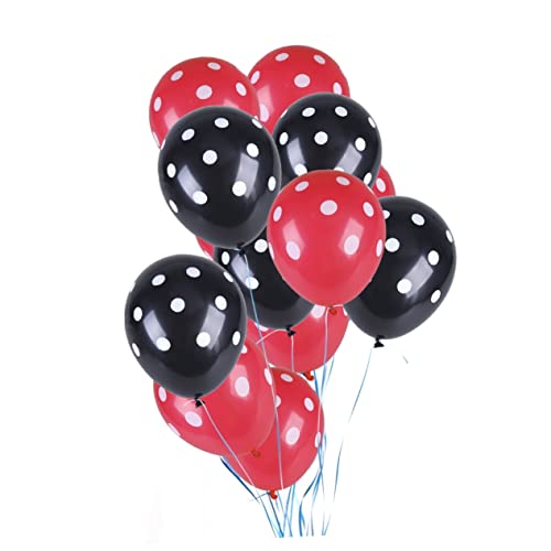 PRETYZOOM Polka Dot Latex Luftballons Und Partydekoration Für Hochzeit Geburtstag Und Feiern Ideal Für Festliche Anlässe Und Events von PRETYZOOM