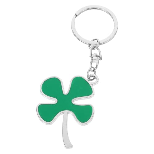 PRETYZOOM Blatt-schlüsselanhänger St. Patrick's Day-charme Zinklegierung Ornament Schlüsselbund Dekoration Blatt-taschenanhänger Schlüsselbund Zubehör von PRETYZOOM